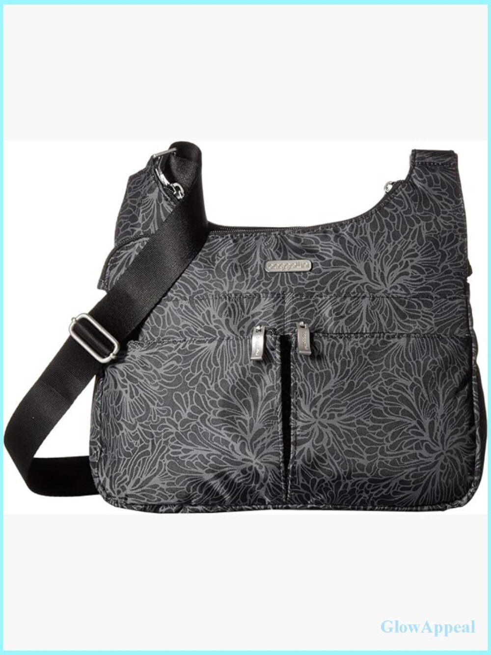 Lightweight Water-resistant Nylon Crossbody Travel Bag